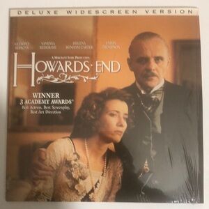 HOWARDS •END A MERCHANT IVORY 
PRODUCTION.STARRING ANTHONY HOPKINS
